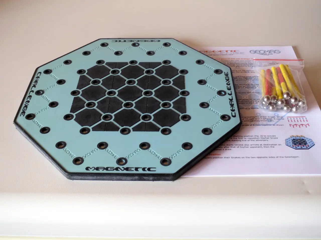 Billede 4 - Geomag Magnetic Challenge brætspil