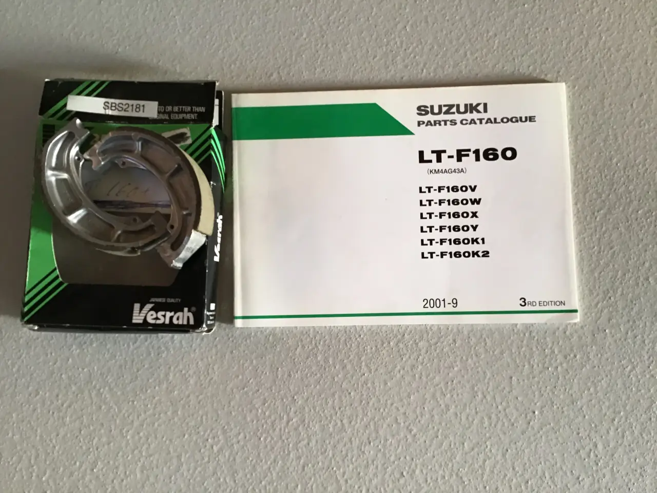 Billede 1 - Suzuki LT 160 br bakker og bog