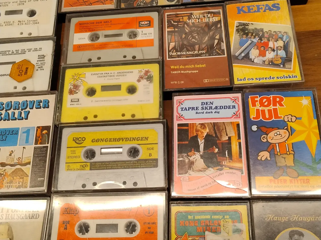 Billede 3 - 30 indspillede kassettebånd