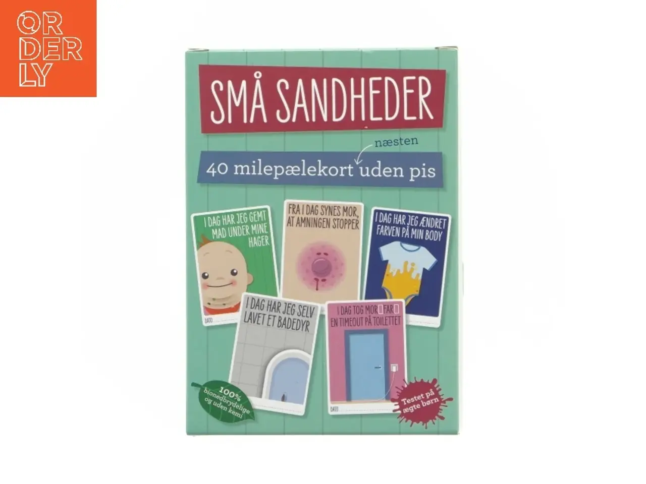 Billede 1 - Milepælekort til babyer (str. 17 x 12 x 2 cm)