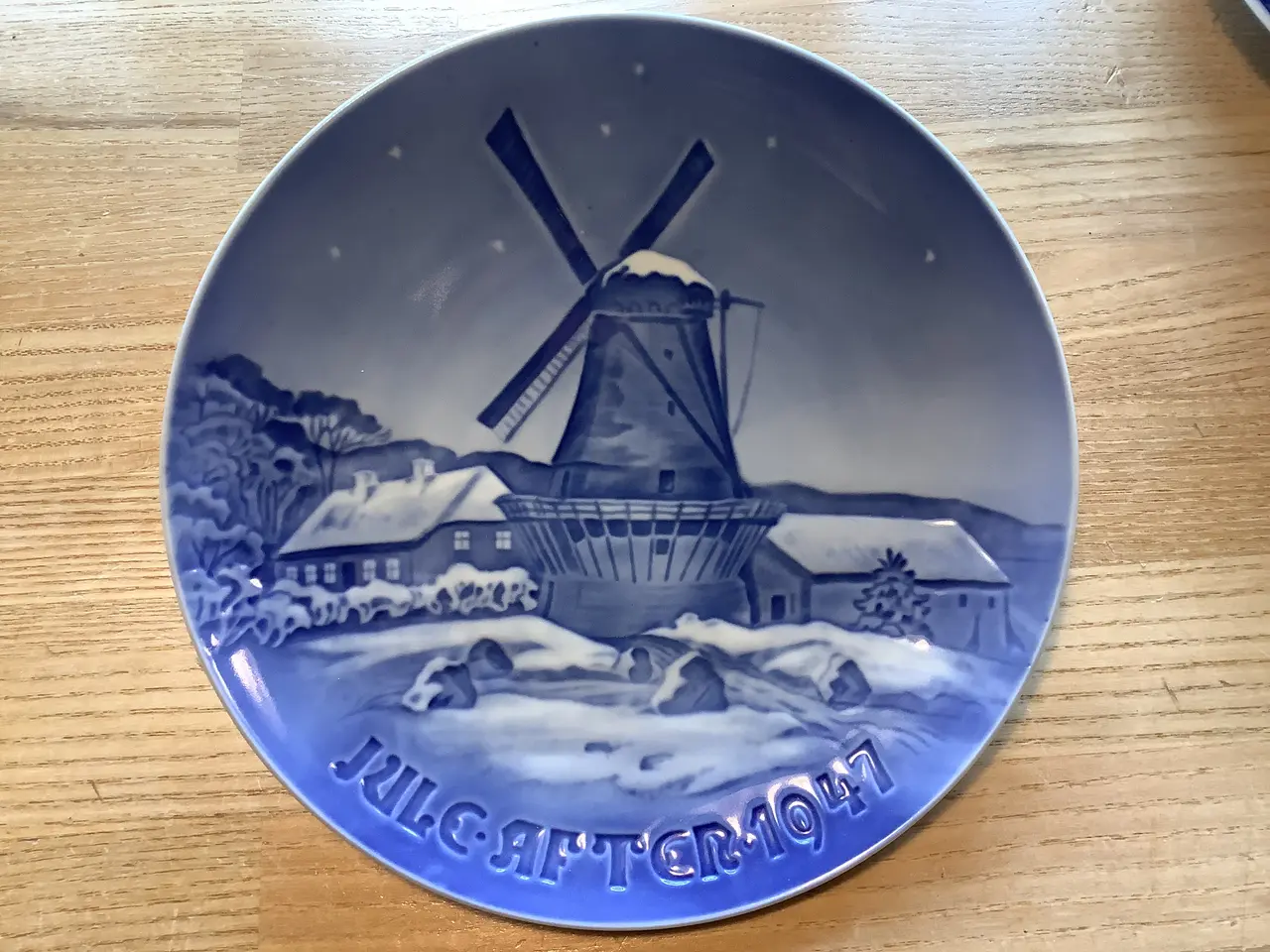 Billede 1 - Bing og Grøndahl juleaften 1947 Dybbøl mølle.