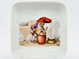 B & G Firkantet Asiet Nisse Laver Dej nr. 5453. sortering 1 Sjælden