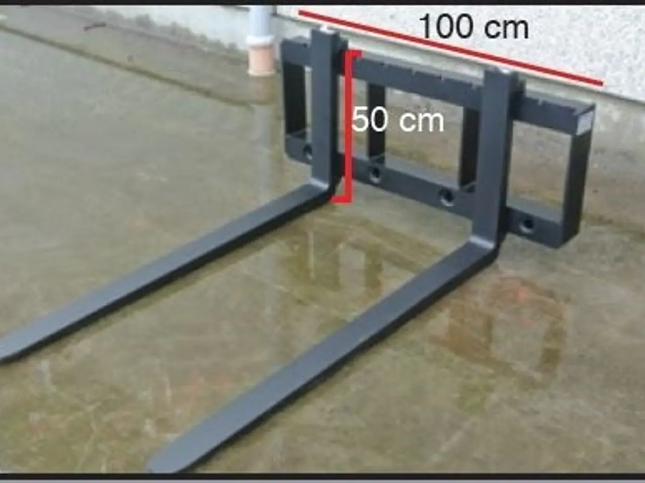 Billede 2 - Metal-Technik Pallegafler, 2000 kg.