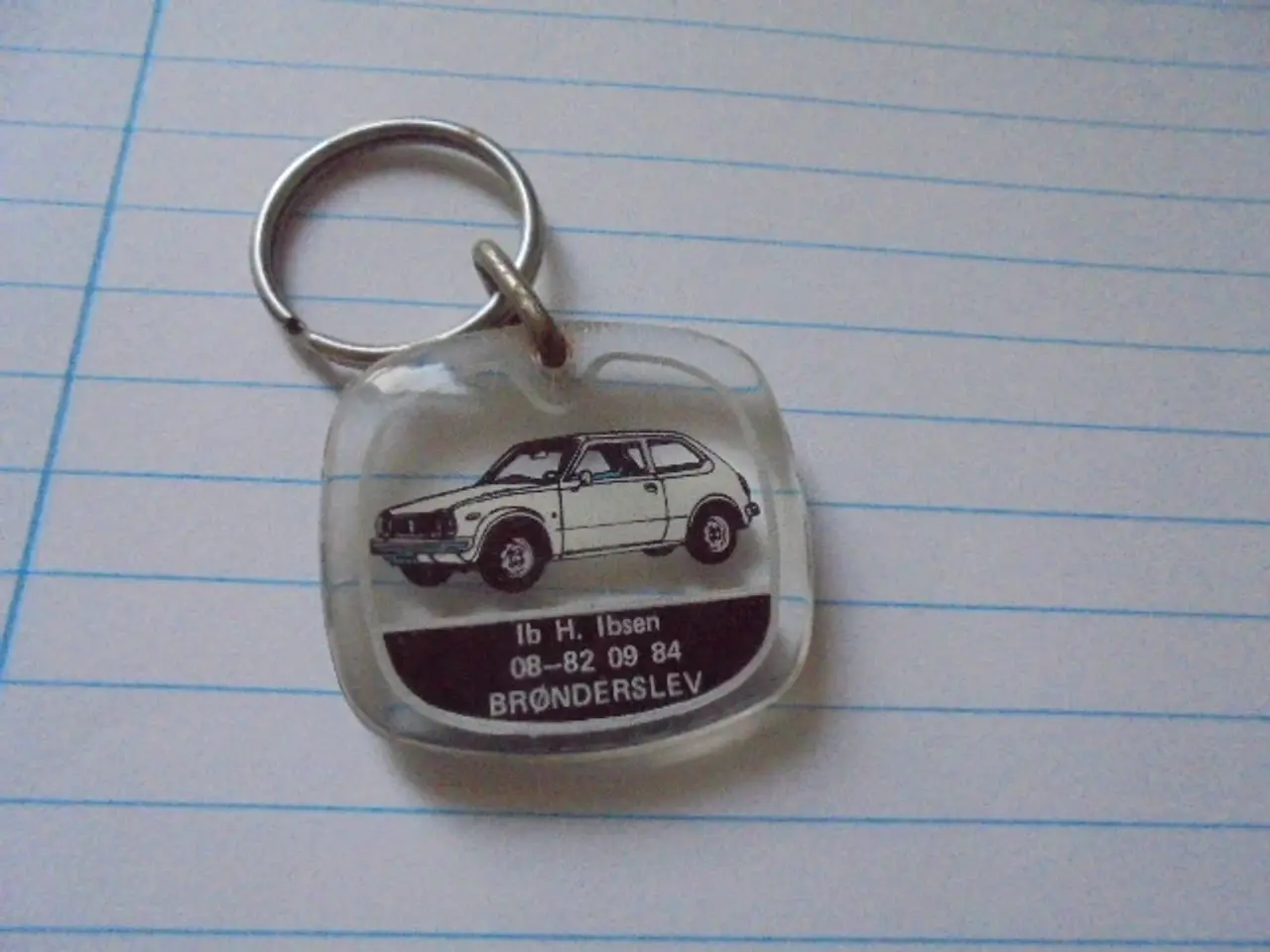 Billede 2 - Nøglering: Honda Civic i acryl