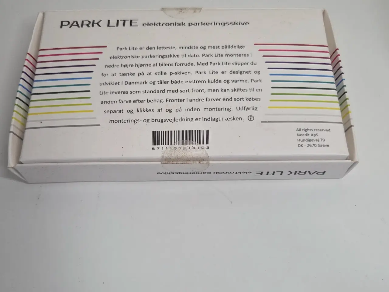 Billede 4 - Parkering elektronisk p-skive