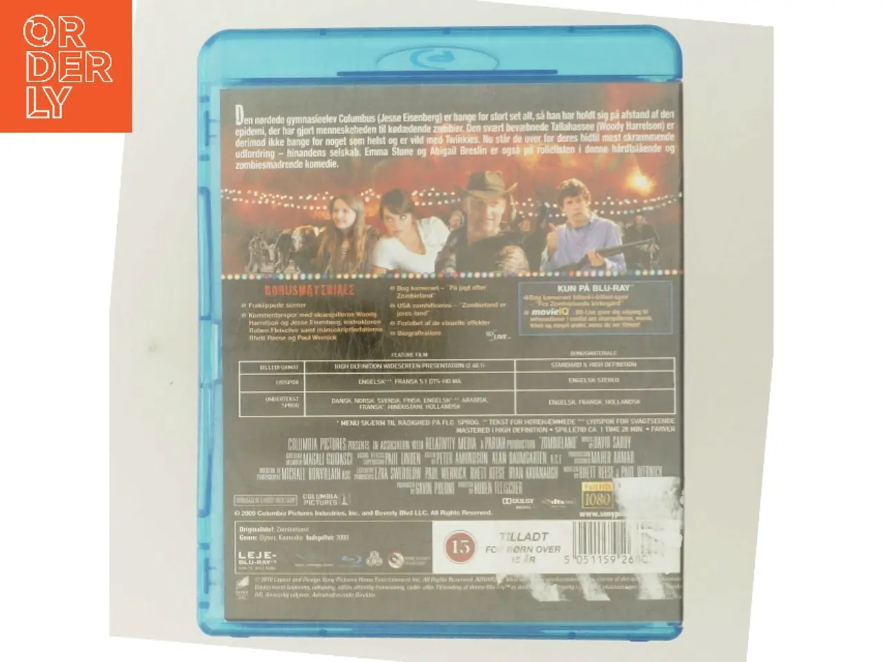 Billede 3 - Zombieland med Woody Harrelson (DVD)
