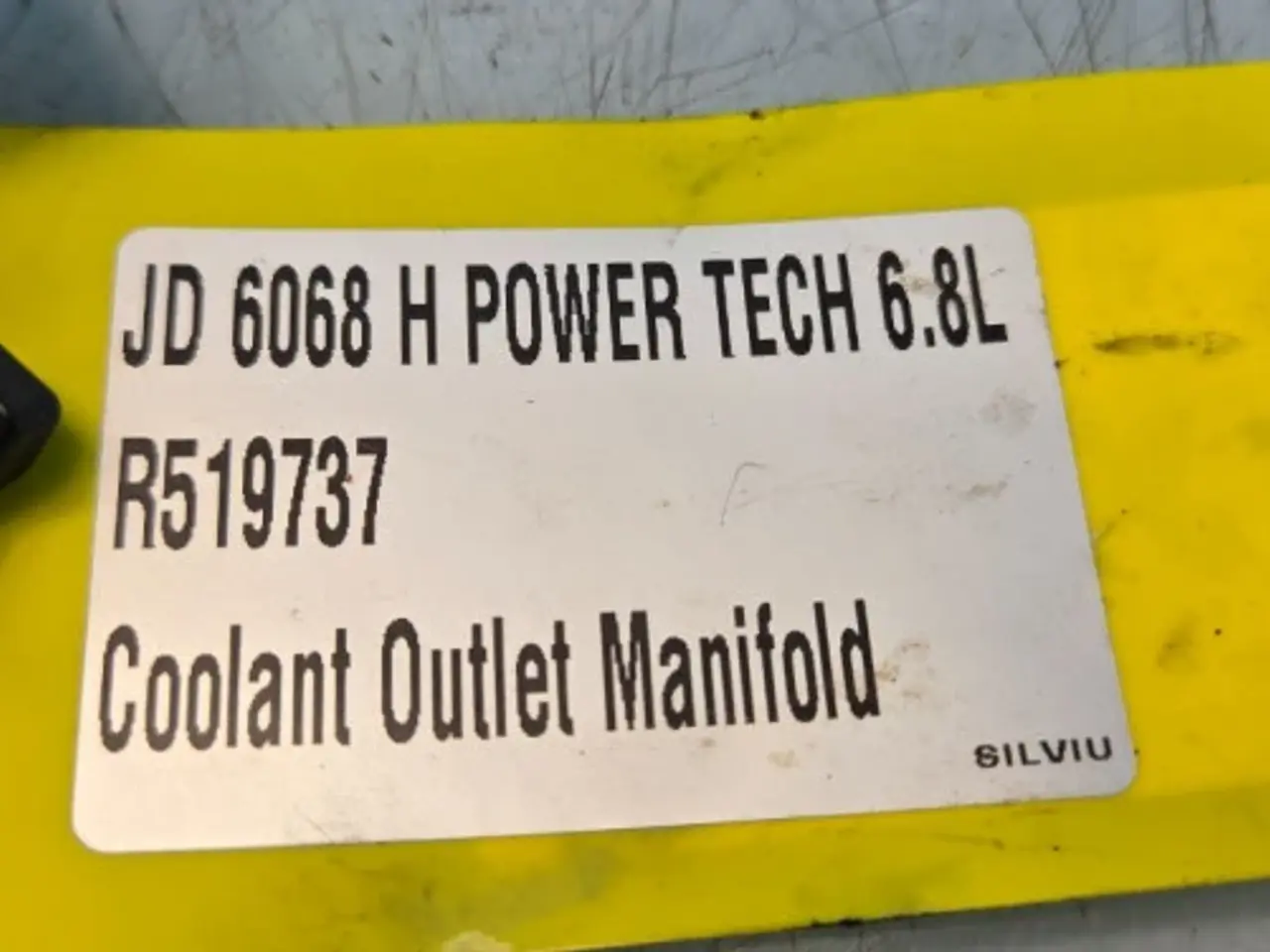 Billede 4 - John Deere 6068 Manifold R519737