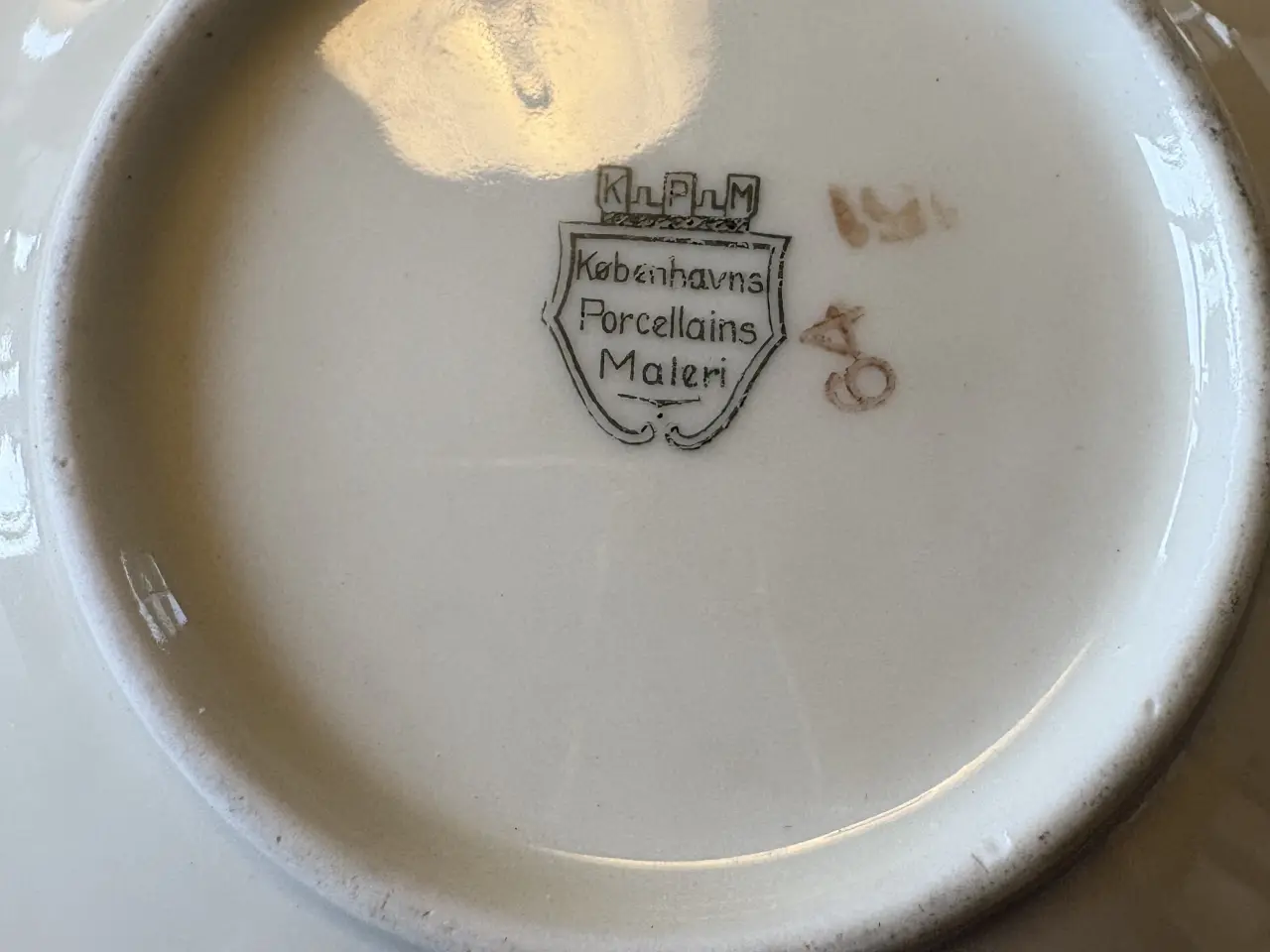 Billede 3 - Porcelæns fra Københavns porcelæns maleri