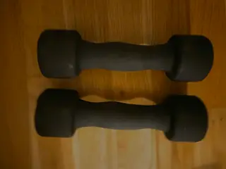 Håndvægte på 2 kg
