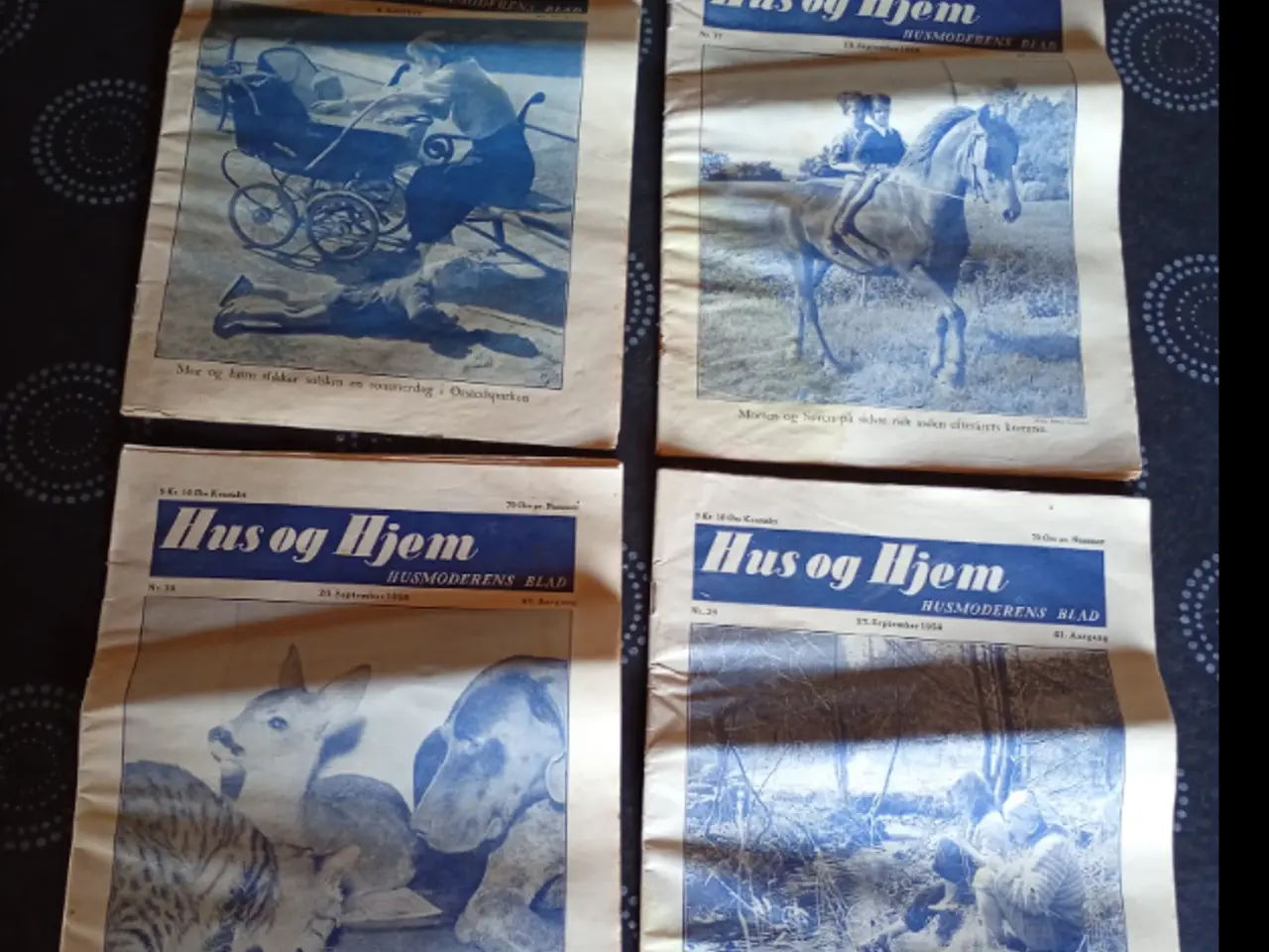 Billede 1 - Hus og Hjem - 1956 - Blade Lot - 4 stk.
