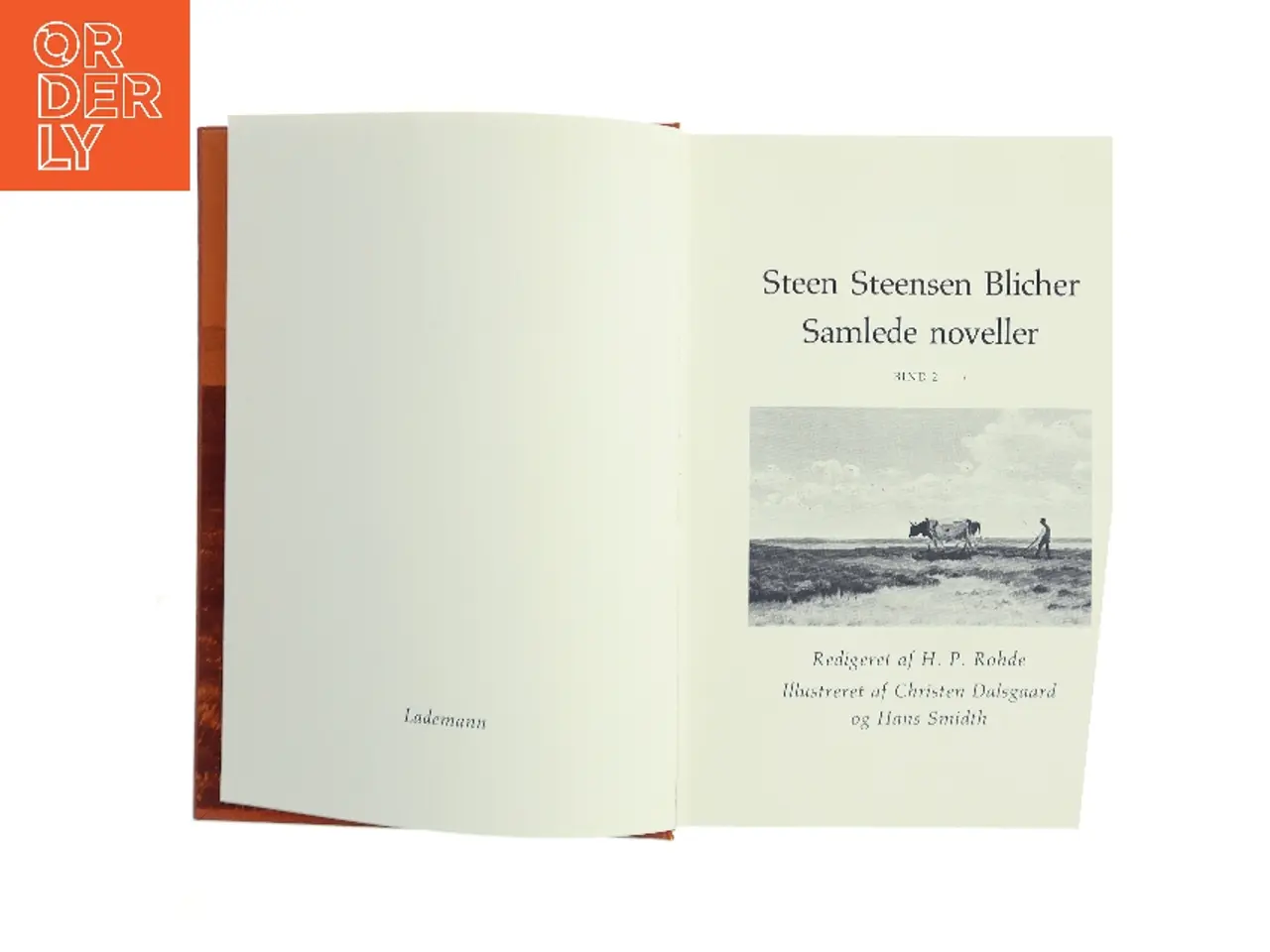 Billede 1 - Samlede noveller. Bind 2 af Steen Steensen Blicher (Bog)