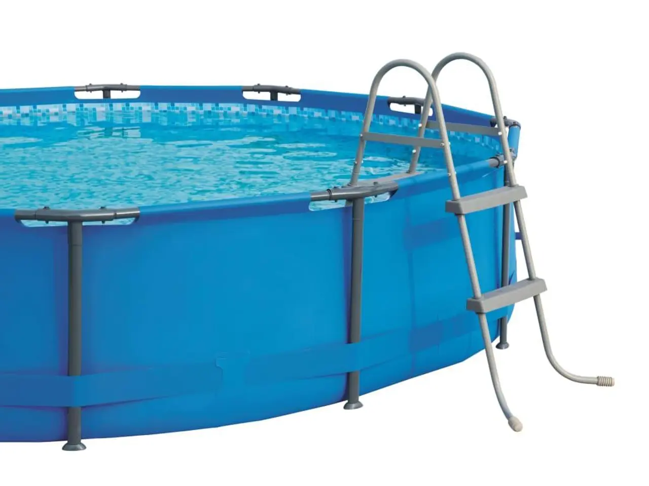 Billede 3 - Bestway Flowclear poolstige 84 cm - 2 trin, grå