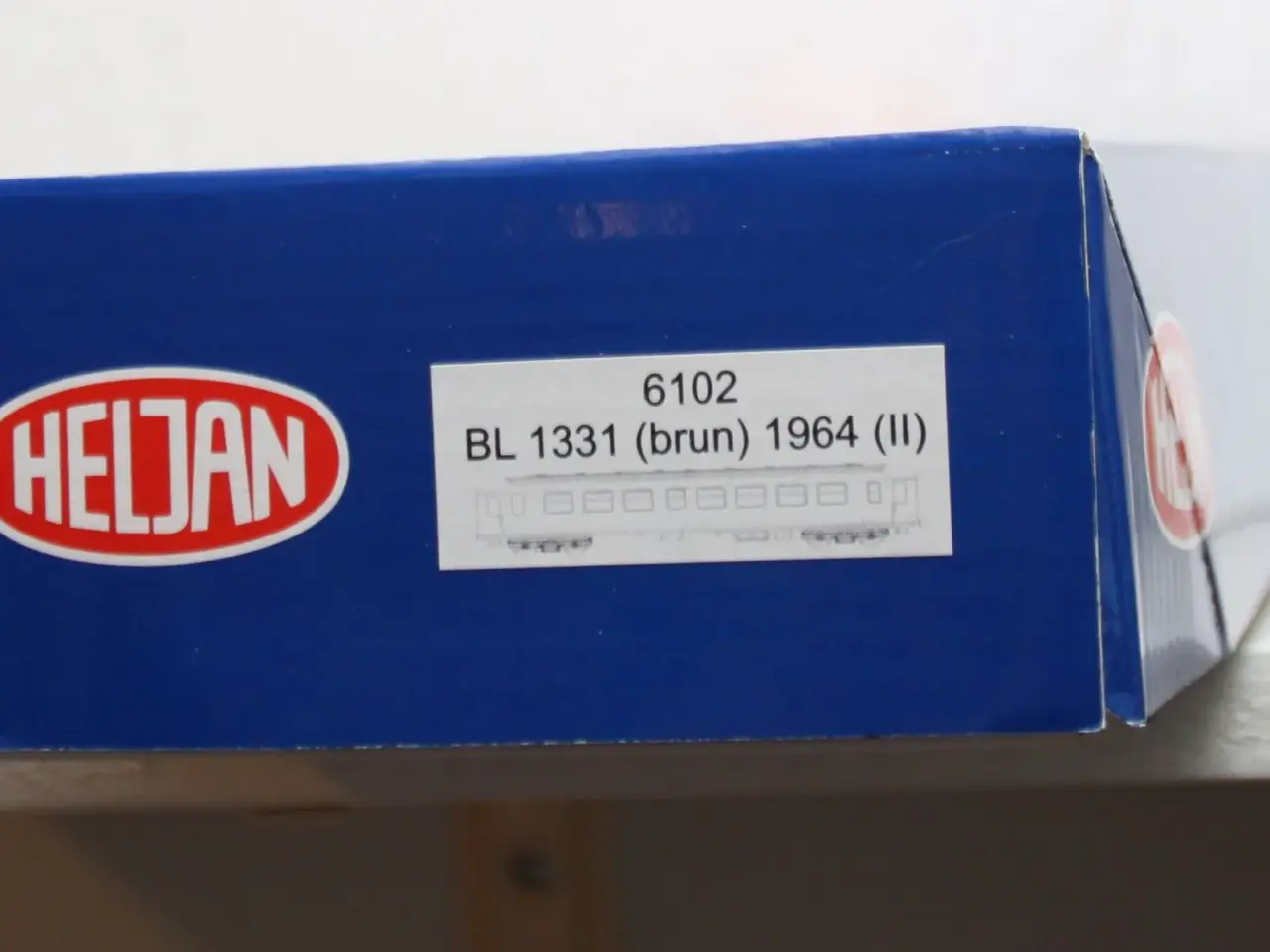 Billede 3 - HELJAN H0 6102 DSB Personvogn
