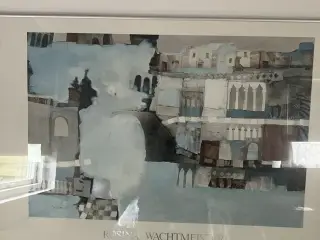 Litografi fra Rosina Wachtmeister. Venedig