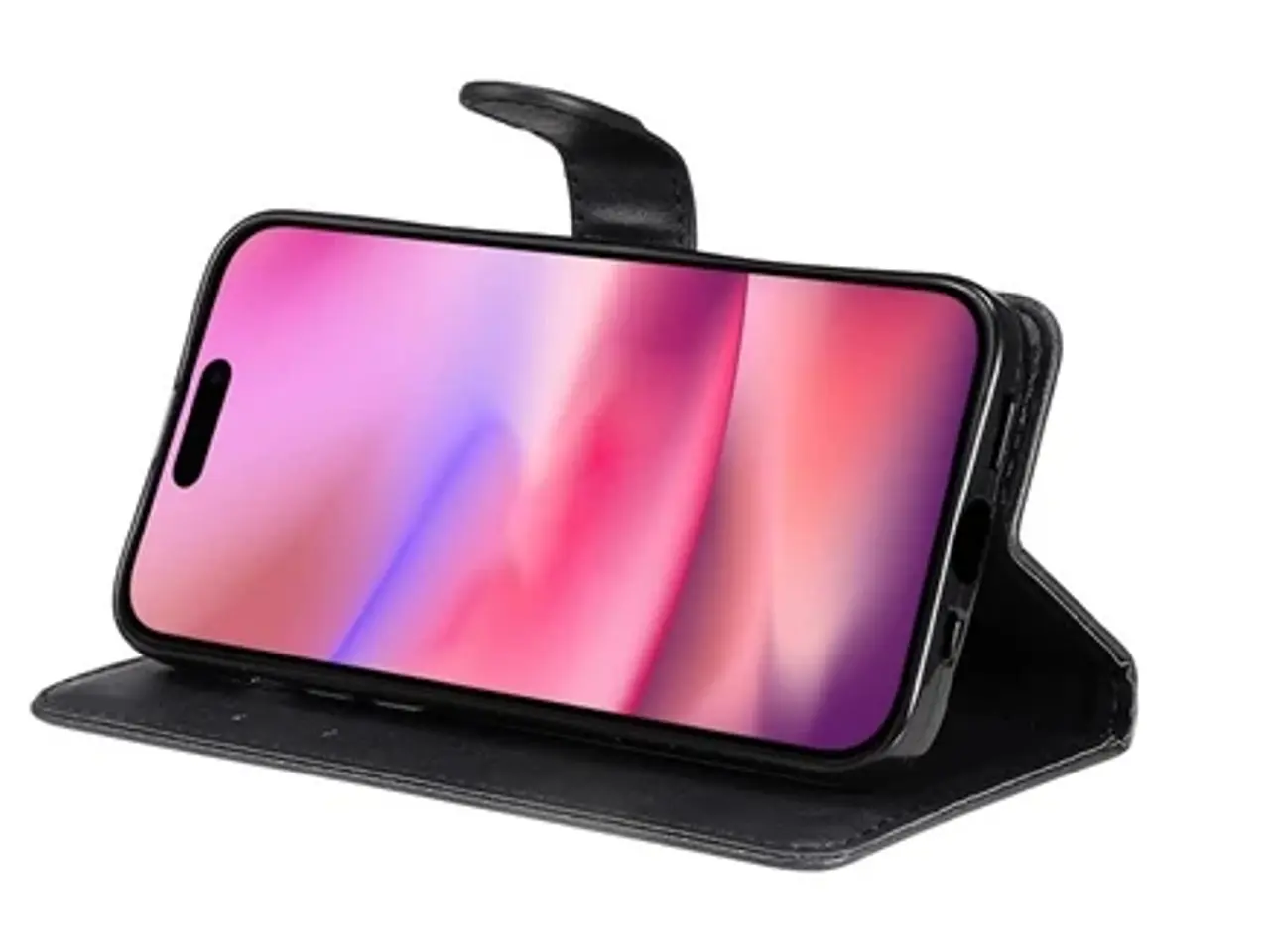 Billede 3 - iPhone 14 Pro Max Flip Cover – Læder (Graviera)
