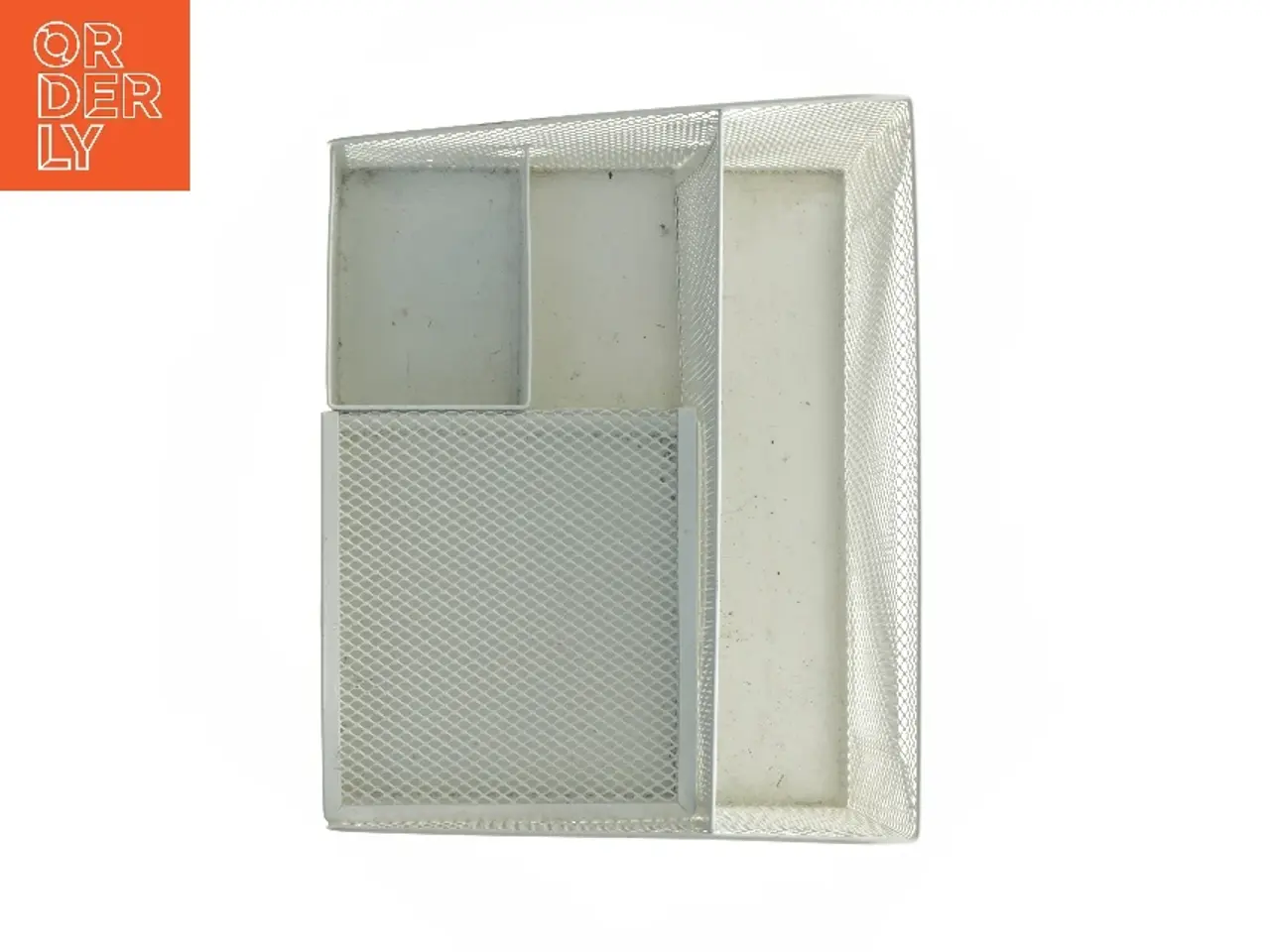 Billede 5 - Metalmesh skrivebordsorganisator (str. 26 x 21 cm)