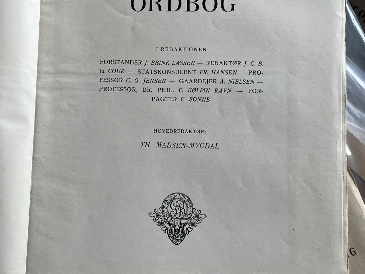 Billede 4 - Landbrugets Ordbog 1-104, 1908-14. Giv bud