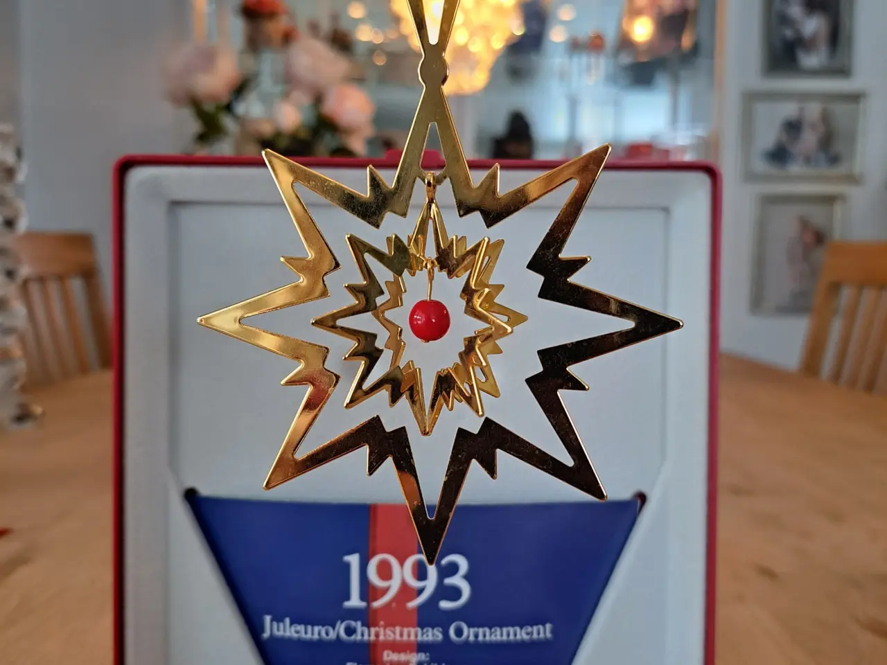 Billede 2 - Georg Jensen juleuro, Julestjerne 1993