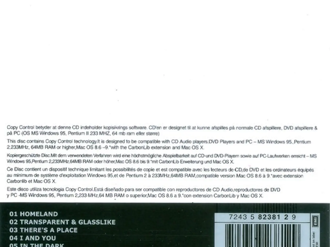 Billede 2 - Carpark North – Carpark North – CD