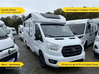 2027 - Etrusco V 6.8 SCF Scandic Edition Aut. 2027 Etrusco V 6.8 SCF Scandic Edition med EL Hæve / Sænkeseng fra Hinshøj Caravan.