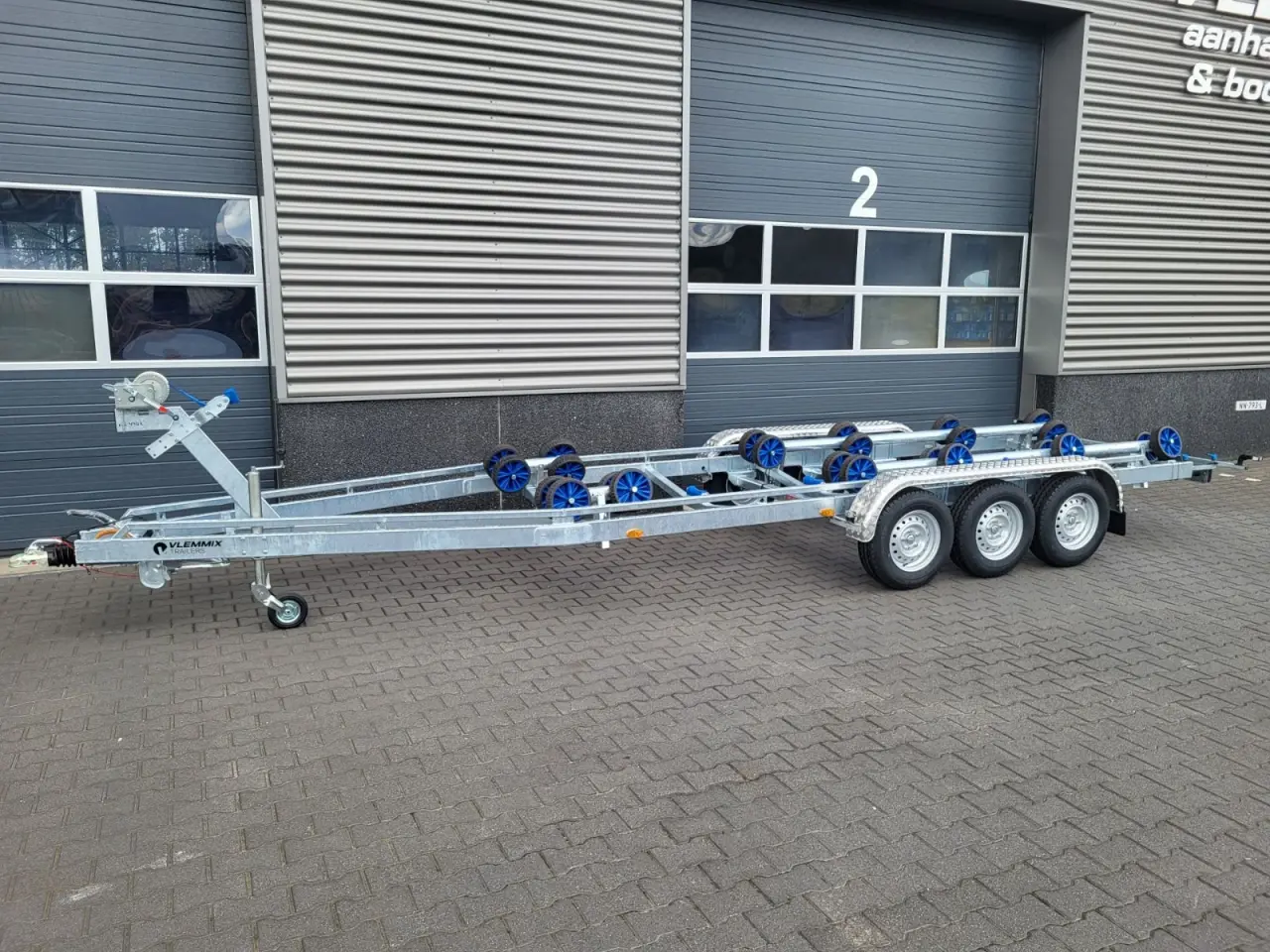 Billede 1 - Vlemmix Bådtrailer 780x220 3500 TR3 Flex-Roll