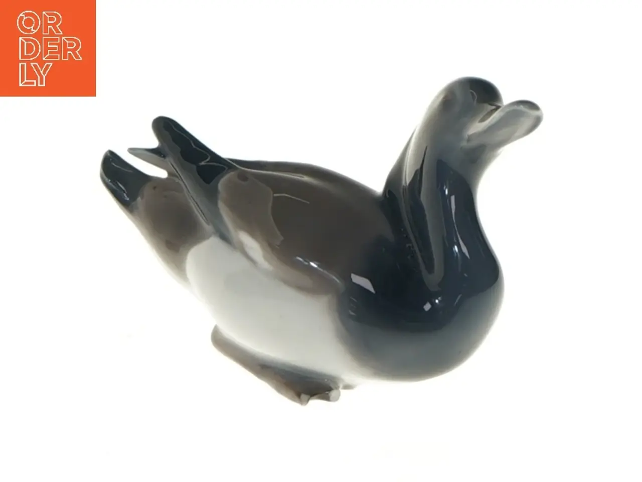 Billede 1 - Porcelænsfigur af and fra B&G (str. 11 cm)