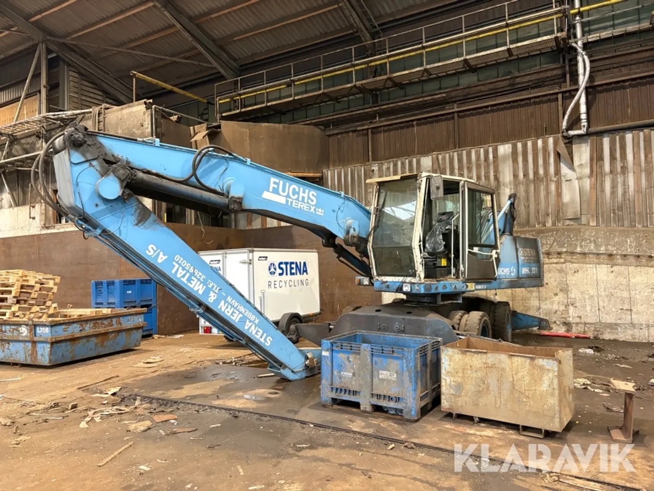 Billede 1 - Hjulgraver Fuchs Terex ML331 - 12000kg