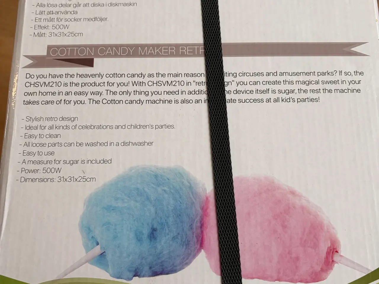 Billede 2 - Cotton Candy maskine ny! 