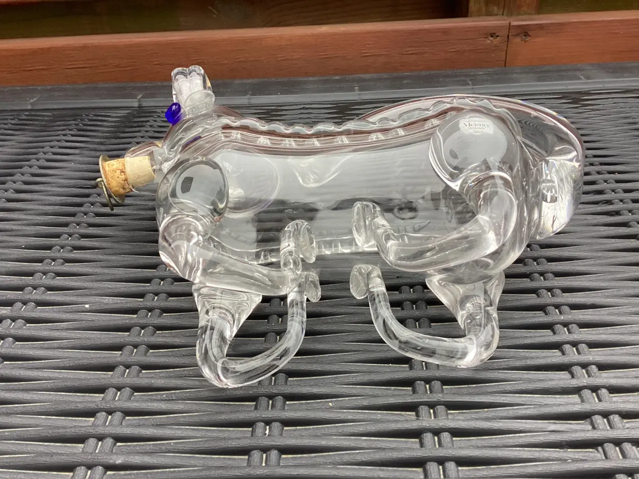 Billede 4 - Snapse hund i klart glas
