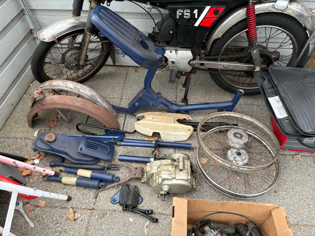 Billede 1 - Honda Amigo vinter projekt