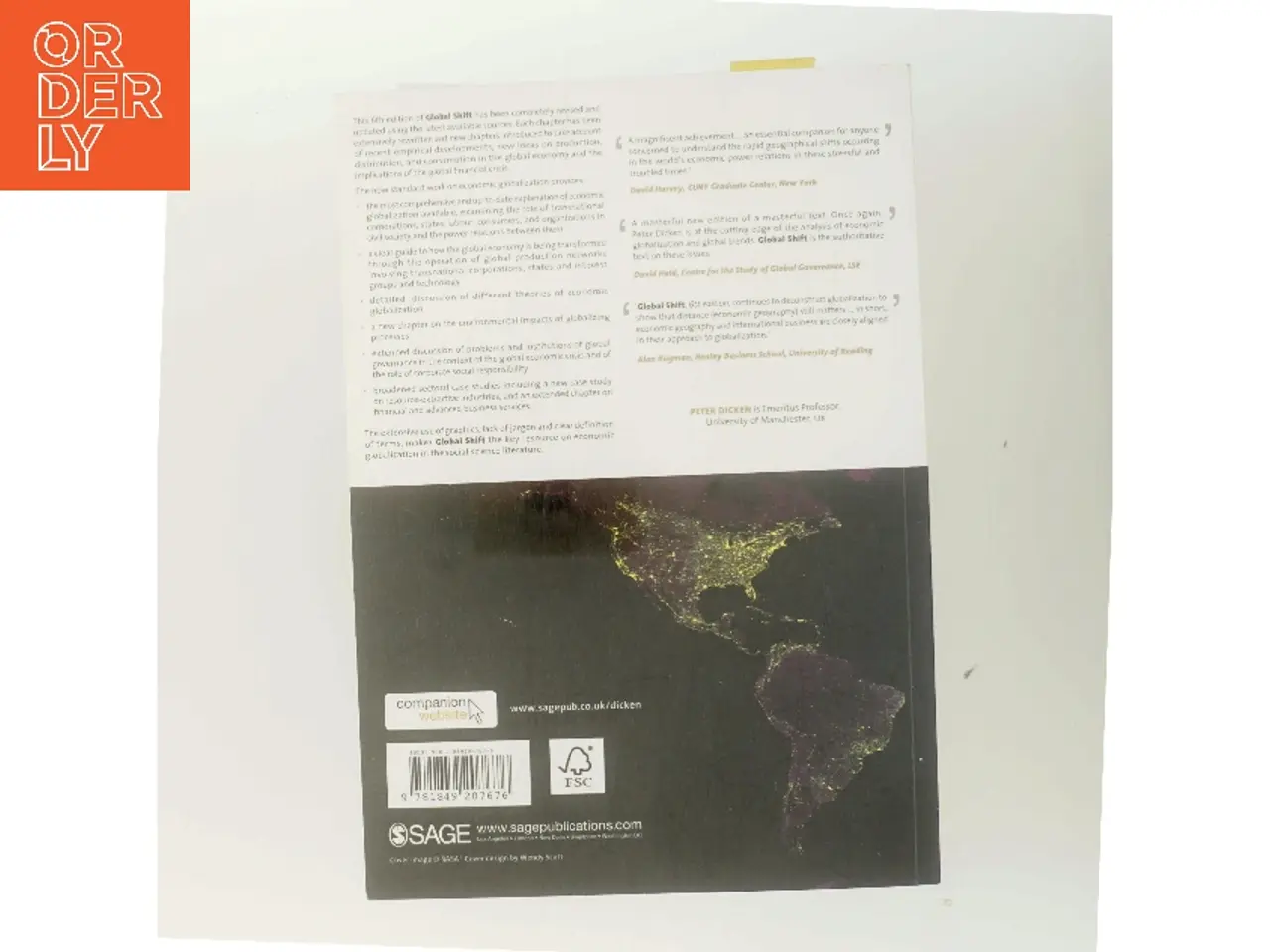 Billede 3 - Global shift : mapping the changing contours of the world economy af Peter Dicken (Bog)