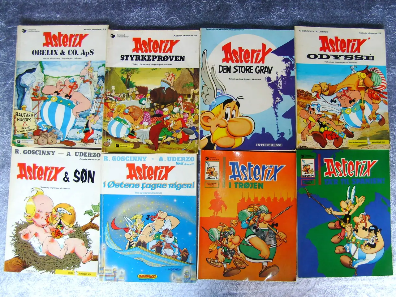 Billede 2 - Samling af Asterix tegneseriealbum