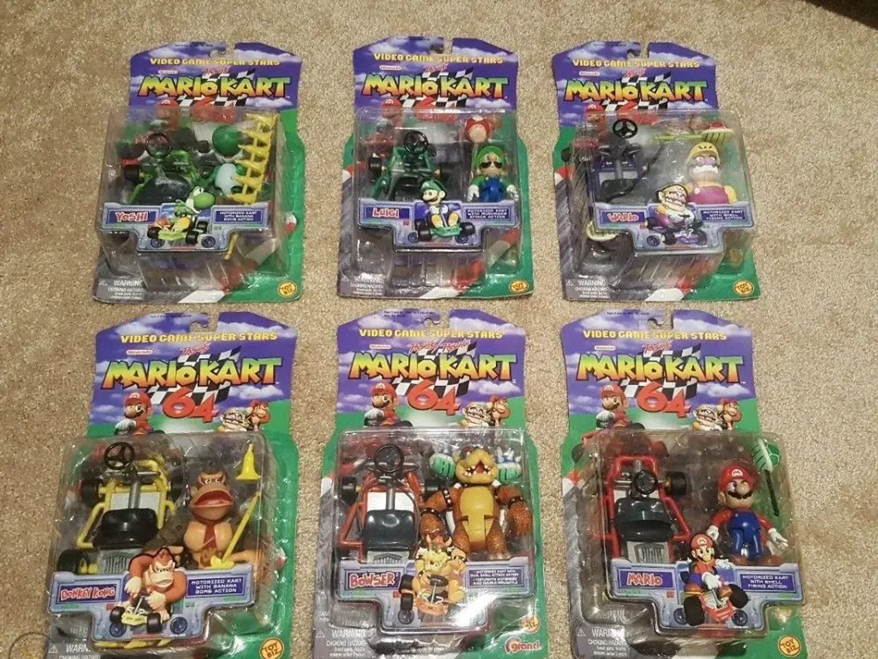 Billede 1 - Mario kart 64. 1999 sæt