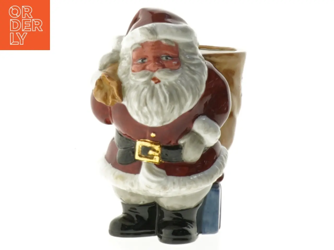 Billede 1 - Julemandskrukke (str. 13x9 cm)