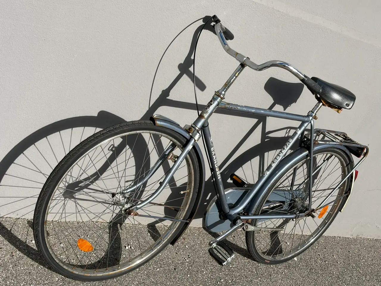 Billede 5 - Blå / grå Skandsen retro herrecykel.