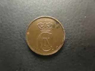 2 øre 1889 kv. 1+