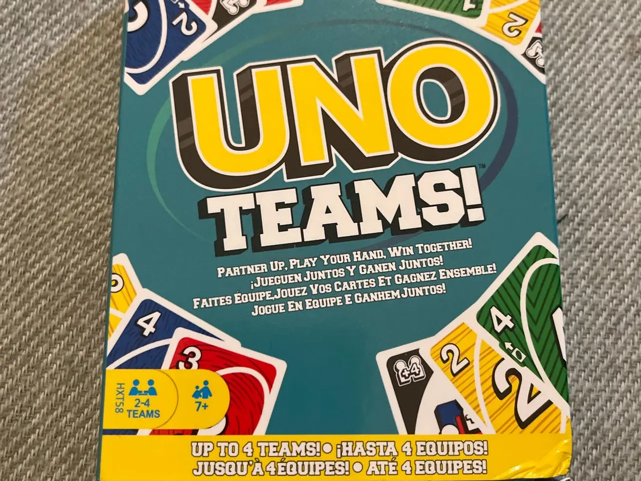 Billede 1 - Mattel UNO Teams kortspil