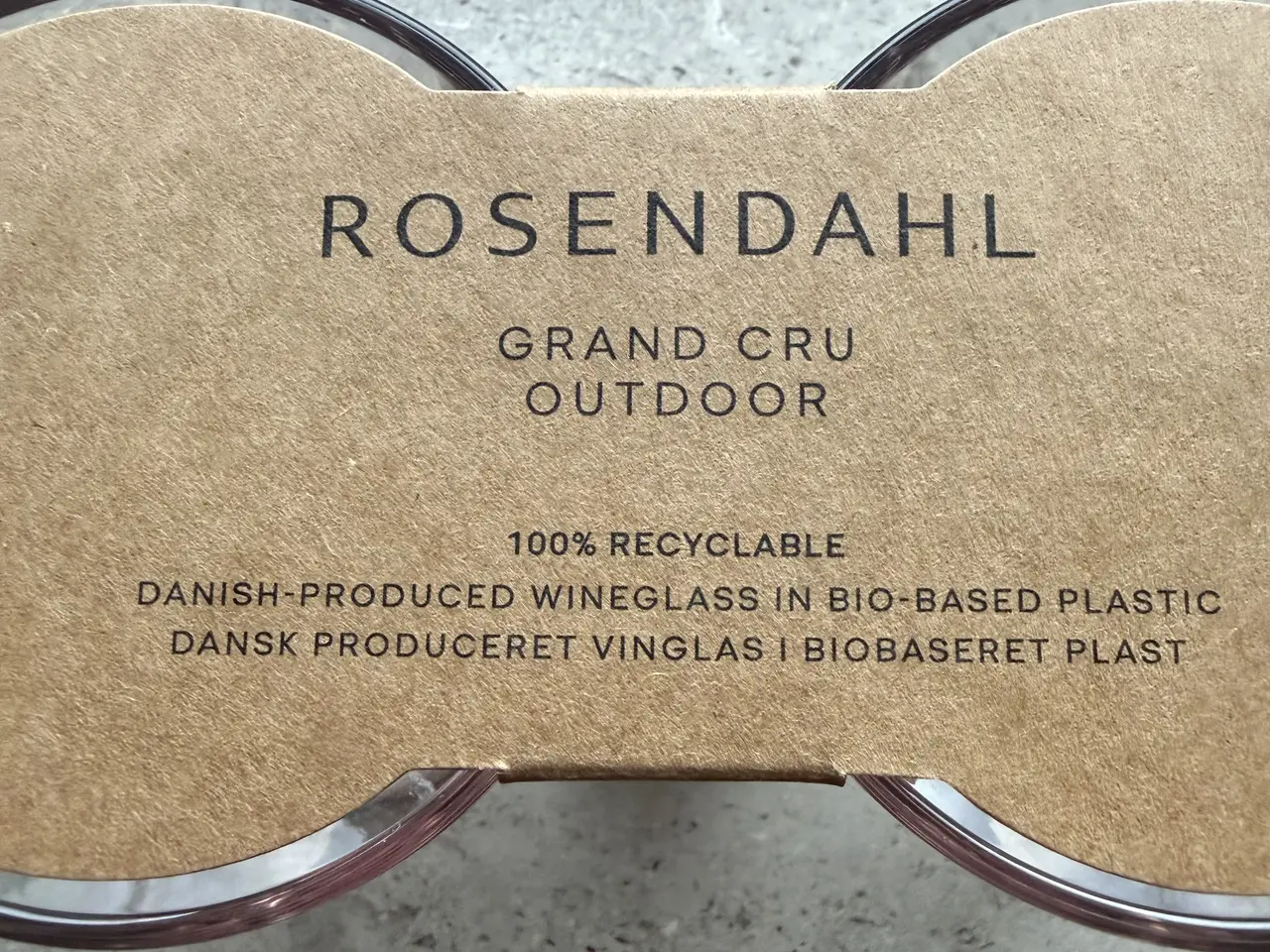 Billede 5 - Rosendahl Grand Cru Outdoor vinglas i biobaseret p
