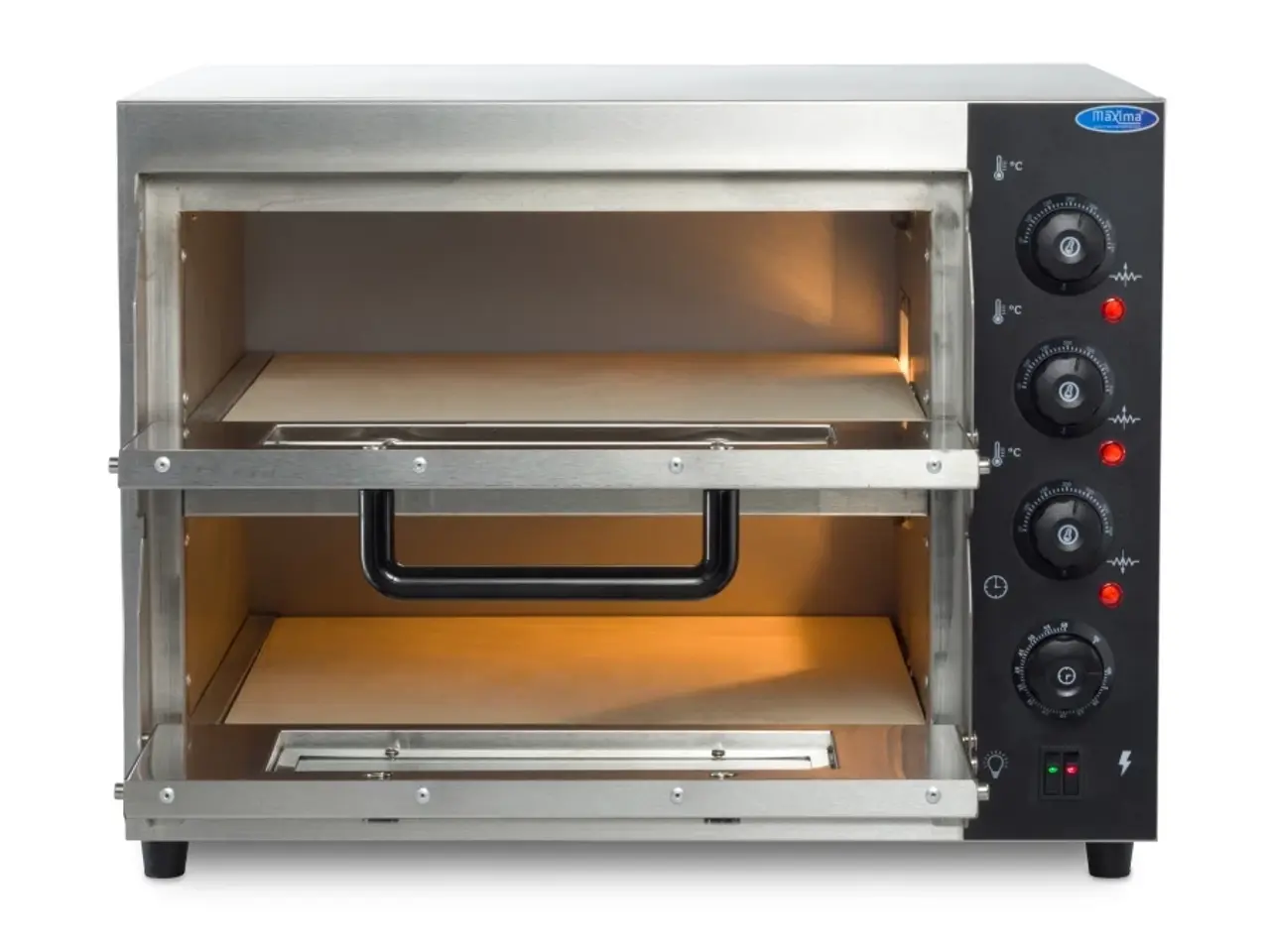Billede 6 - Kompakt pizzaovn 2 x 40 cm – 230 V