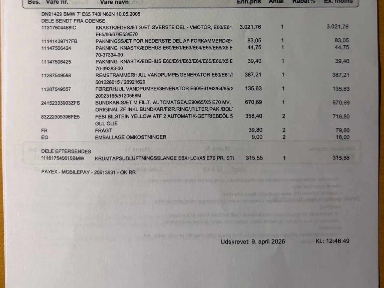 Billede 26 - BMW 740Li 4,0 306HK 6g Aut.