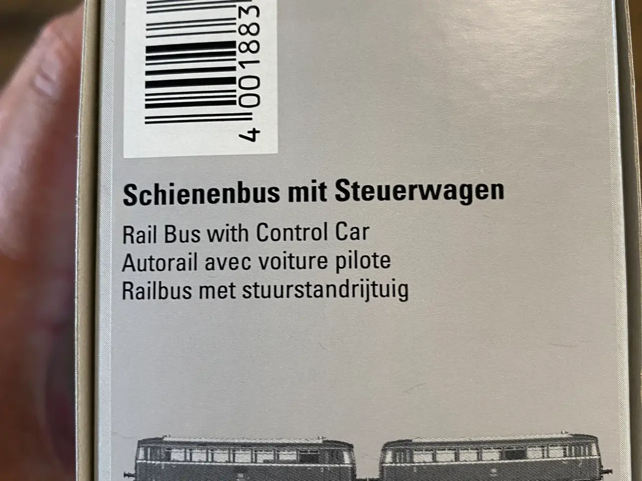 Billede 2 - Märklin 38980 Skinnebus med styrevogn