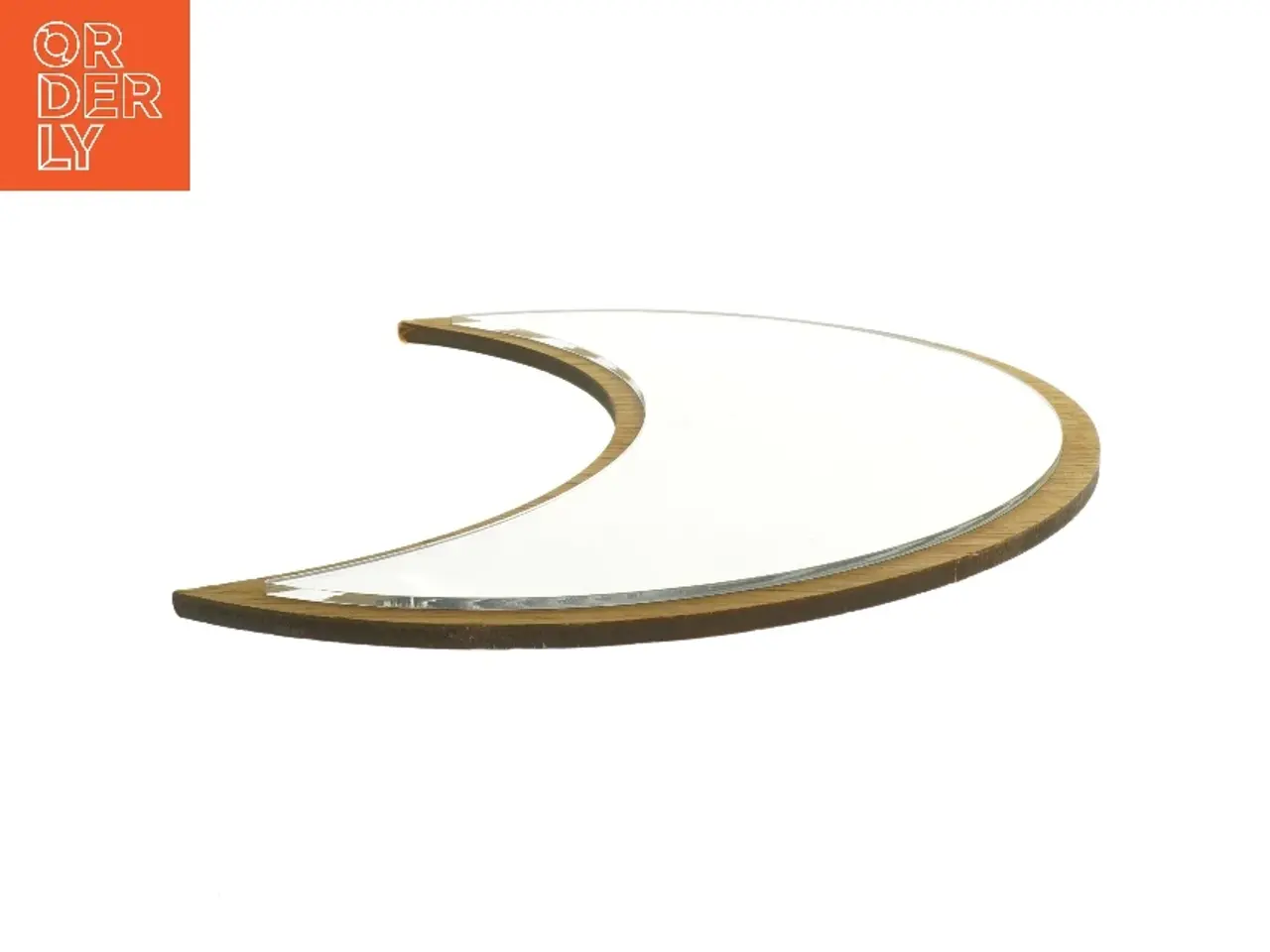 Billede 2 - Halvmånedspejl (str. 30x26,5 cm)