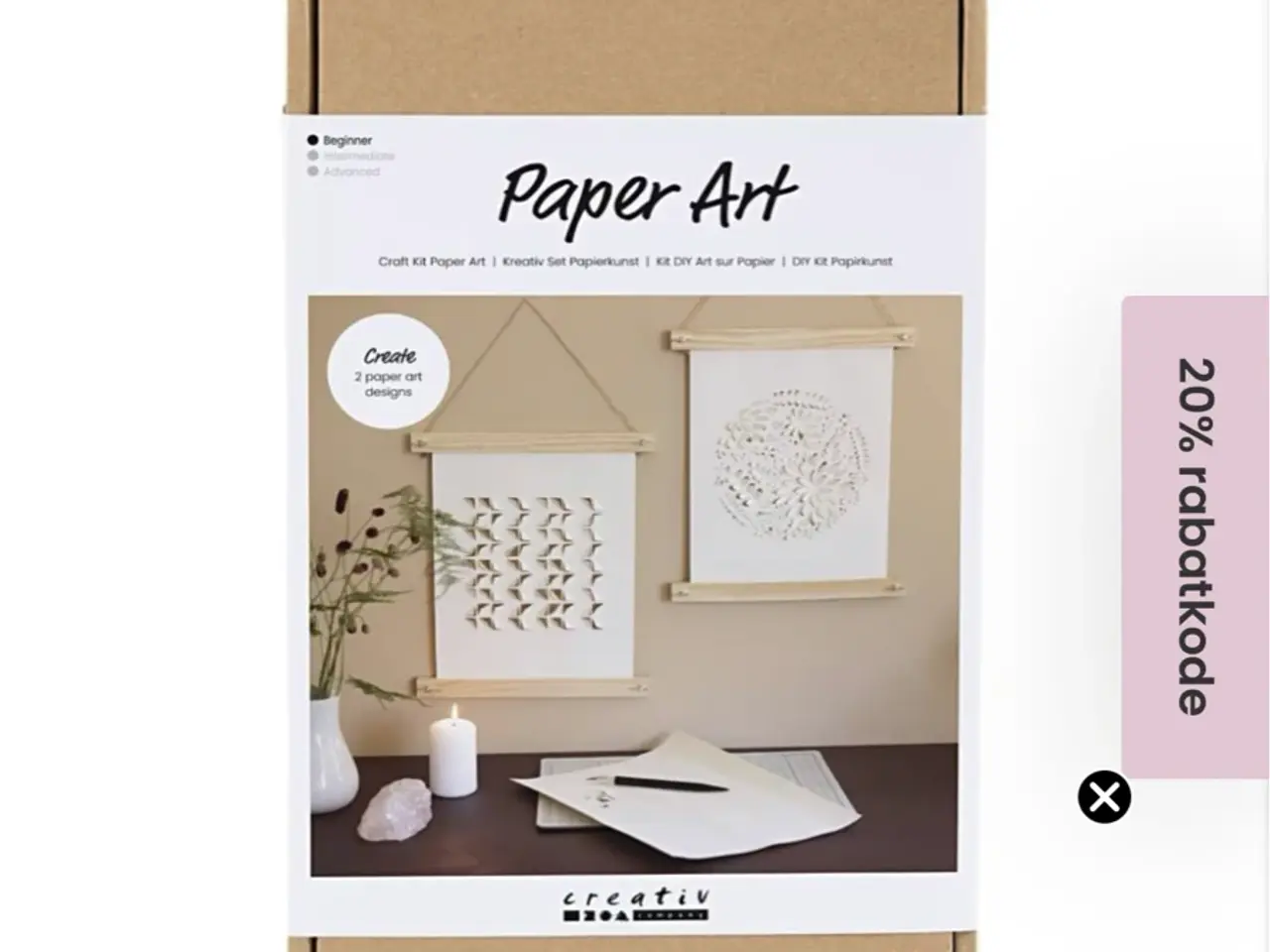Billede 10 - 3 uåbnede Creativ Company hobbykits