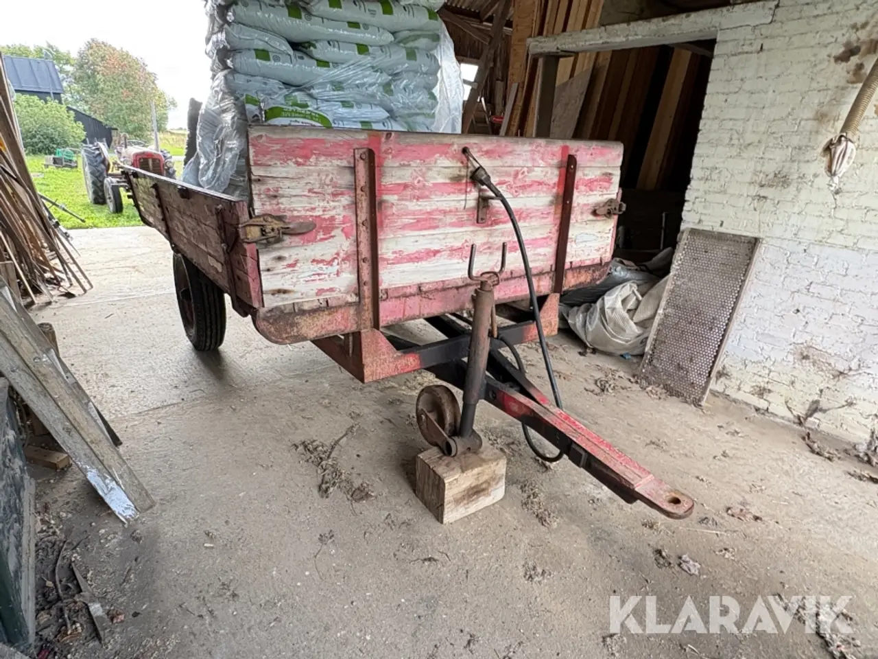 Billede 2 - Hydraulisk bagtip vogn 2500kg KTH