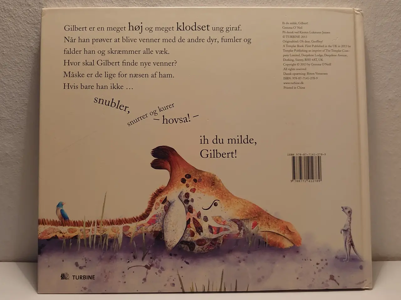 Billede 3 - Gemma O´Neill: Ih du milde, Gilbert. Turbine 2013.