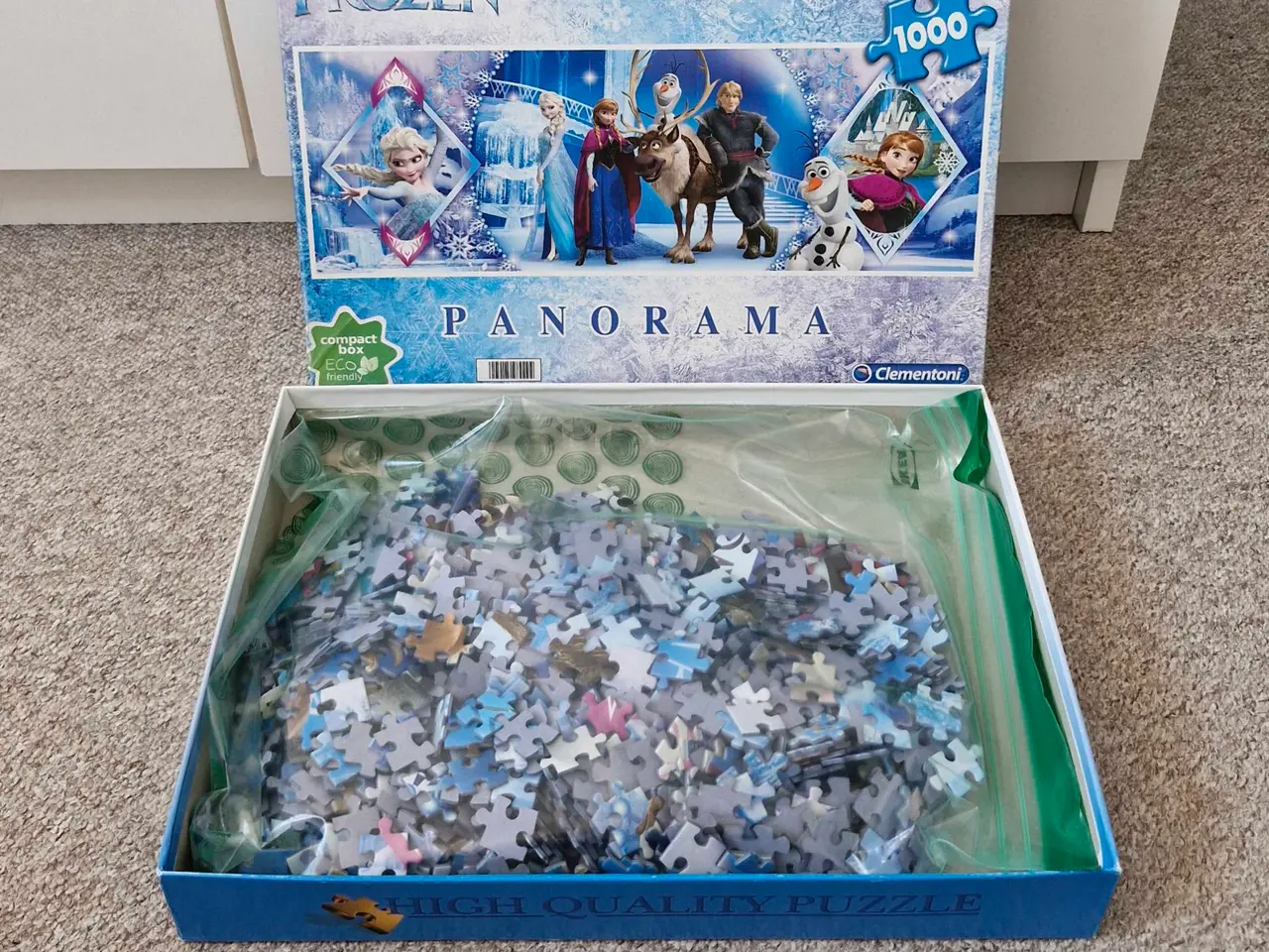 Billede 3 - Clementoni, Frozen, Disney, 1000 stk