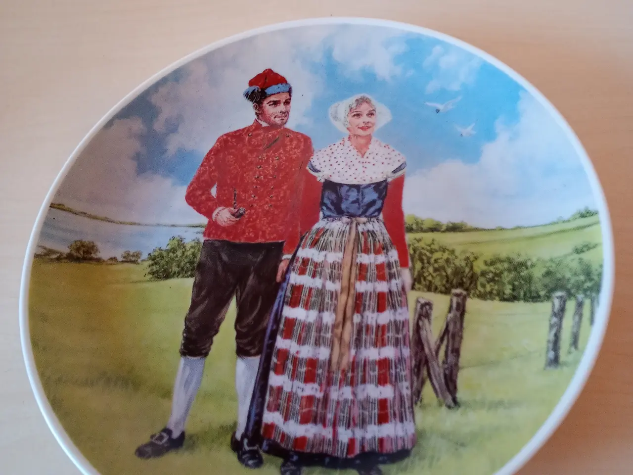 Billede 1 - 2 stk.Folkedans platter