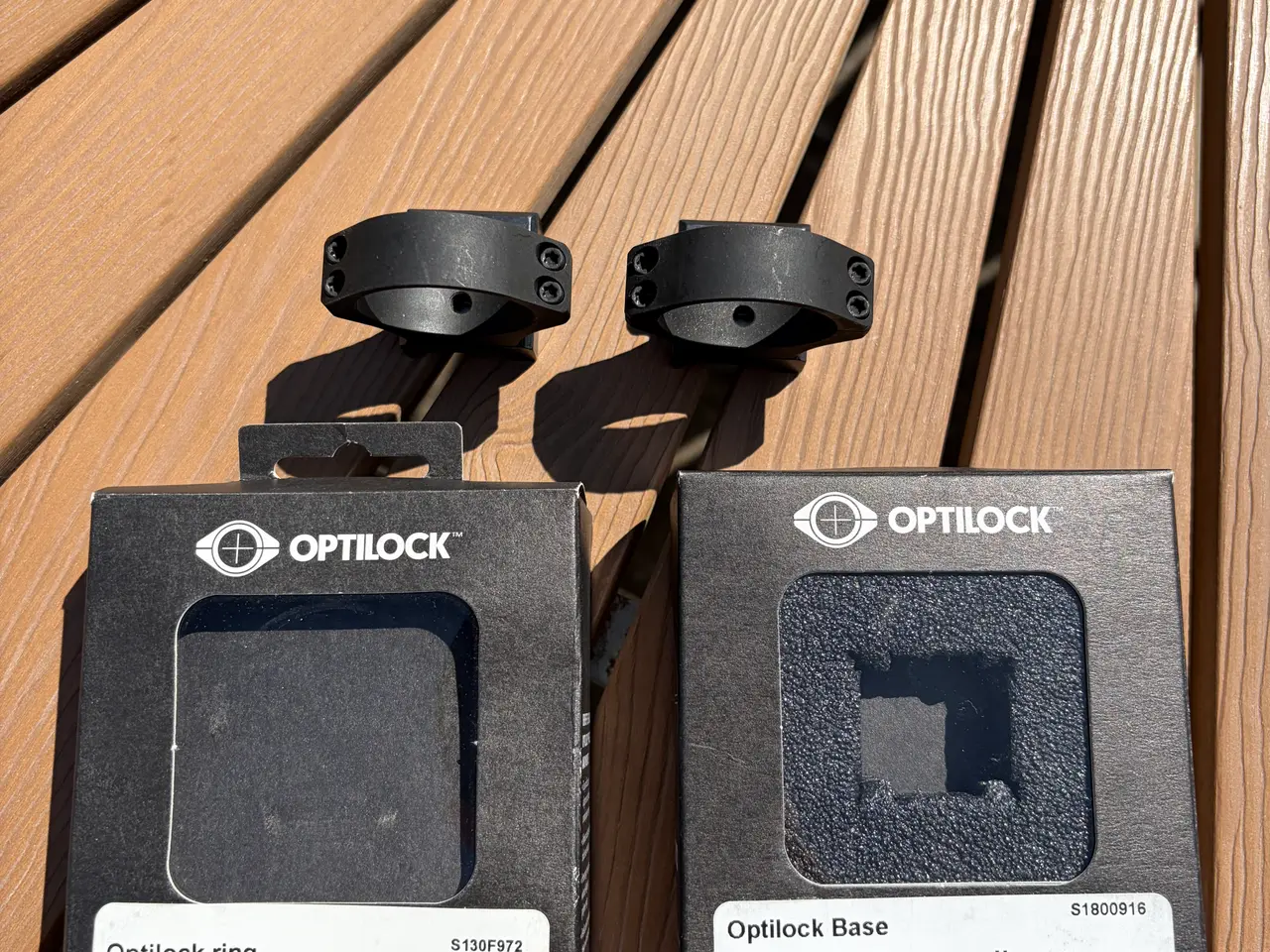 Billede 1 - 34mm Sako Optilock Picatinny