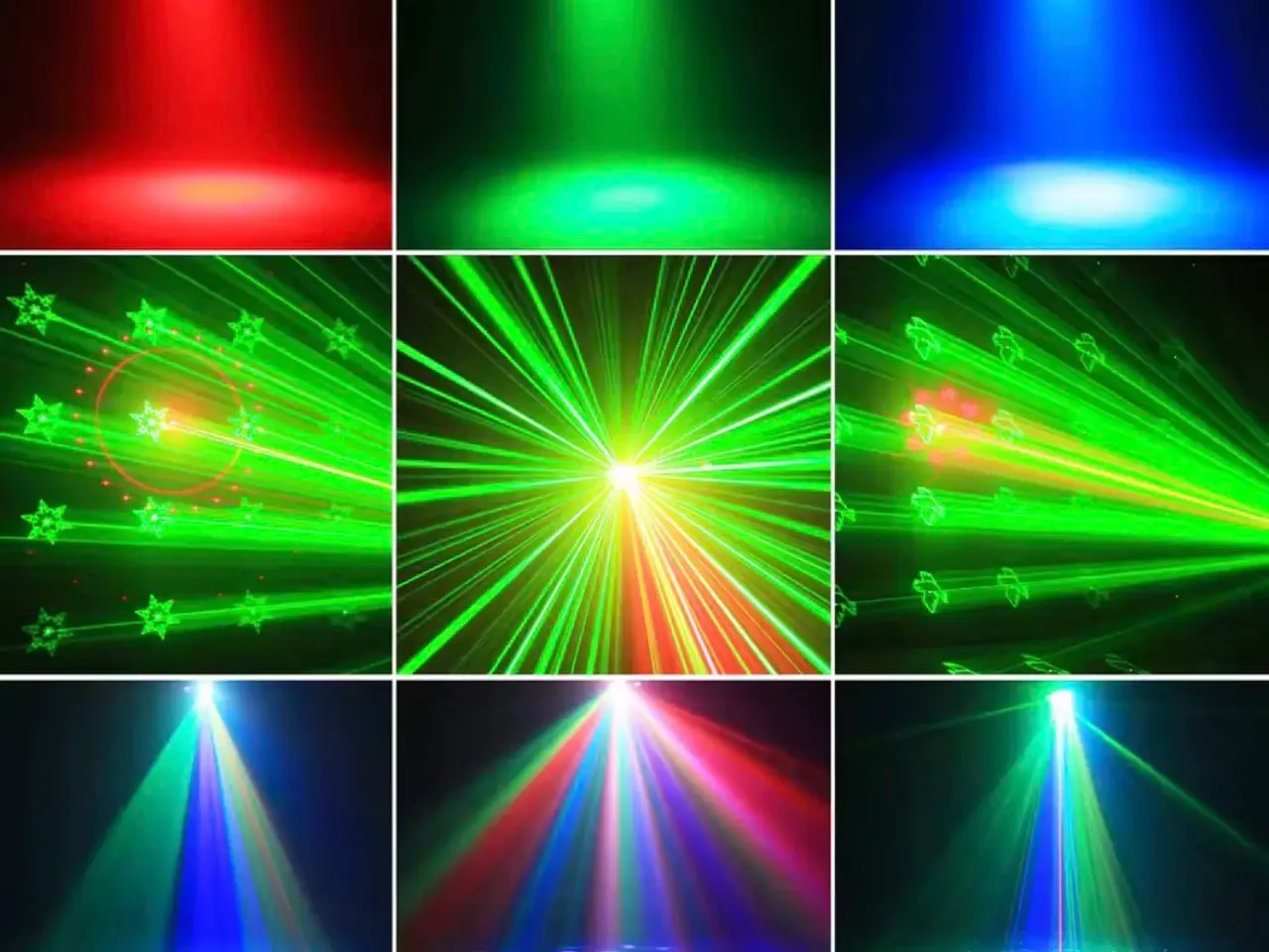 Billede 2 - 5-i-1 LED party lyseffekt - DiscoBall
