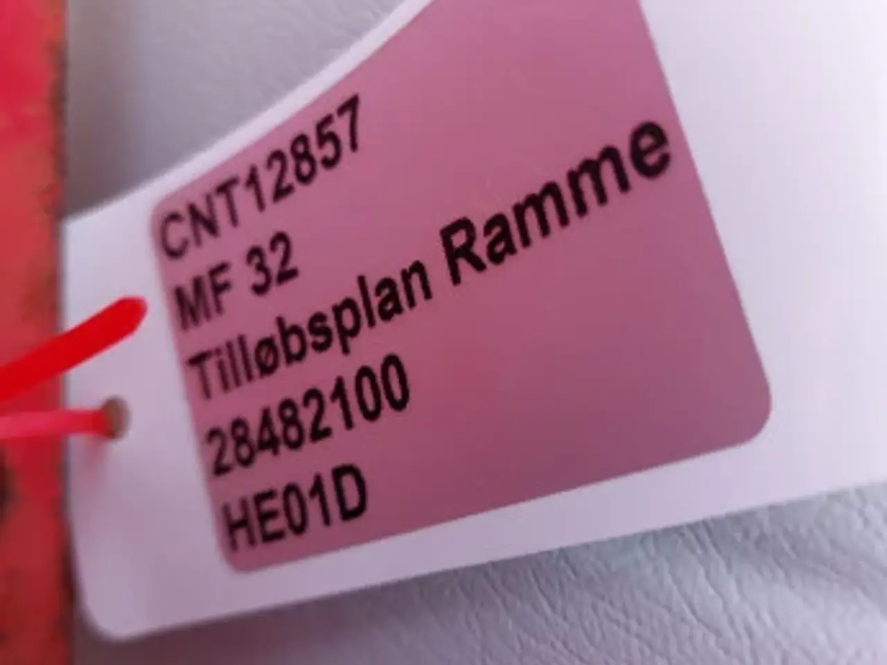 Billede 6 - Massey Ferguson 32 Tilløbsplan Ramme 28482100